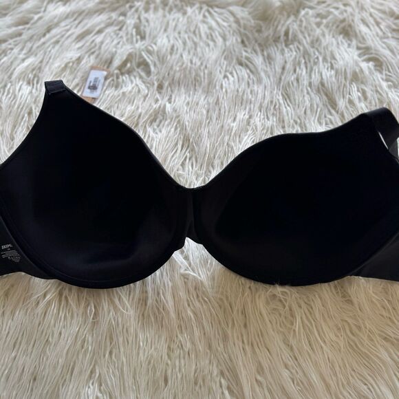 Skims Fits Everybody T-Shirt Bra Onyx Size 38H - Picture 6 of 8